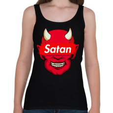 PRINTFASHION Satan - Női atléta - Fekete