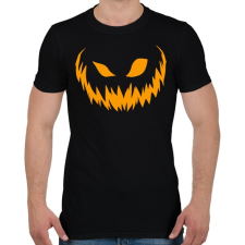 PRINTFASHION Scary face - Férfi póló - Fekete férfi póló