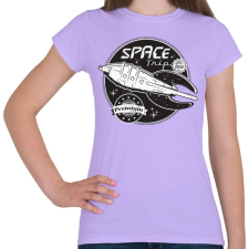 PRINTFASHION Sci-fi jelvény - Női póló - Viola női póló