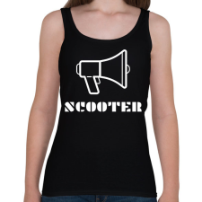 PRINTFASHION SCOOTER - Női atléta - Fekete női trikó
