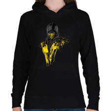 PRINTFASHION Scorpion - Női kapucnis pulóver - Fekete női pulóver, kardigán