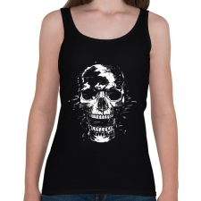 PRINTFASHION Scream - Női atléta - Fekete női trikó