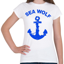 PRINTFASHION sea wolf - Női póló - Fehér női póló