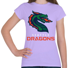PRINTFASHION seattle Dragons - Női póló - Viola női póló