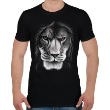 PRINTFASHION Sebhelyes arc - Férfi póló - Fekete férfi póló