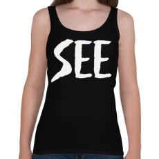 PRINTFASHION SEE - Női atléta - Fekete