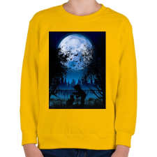 PRINTFASHION Sejtelmes holdfény - Gyerek pulóver - Sárga gyerek pulóver, kardigán