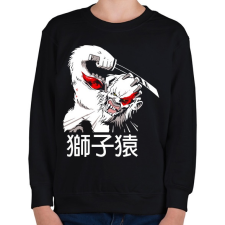 PRINTFASHION sekiro- guardian ape 1 - Gyerek pulóver - Fekete gyerek pulóver, kardigán