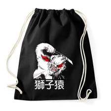 PRINTFASHION sekiro- guardian ape 1 - Sportzsák, Tornazsák - Fekete tornazsák