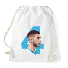 PRINTFASHION Sergio Ramos - Sportzsák, Tornazsák - Fehér tornazsák