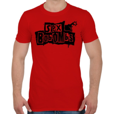 PRINTFASHION Sex Bob-Ombs - Férfi póló - Piros