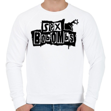 PRINTFASHION Sex Bob-Ombs - Férfi pulóver - Fehér férfi pulóver, kardigán