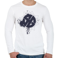 PRINTFASHION sgb1bk.png - Férfi hosszú ujjú póló - Fehér