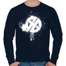 PRINTFASHION sgb1wh.png - Férfi pulóver - Sötétkék férfi pulóver, kardigán