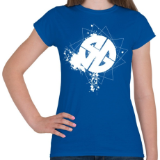 PRINTFASHION sgb1wh.png - Női póló - Királykék