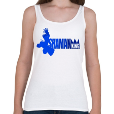 PRINTFASHION Shaman king - Női atléta - Fehér női trikó