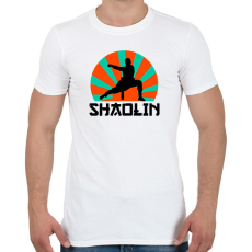 PRINTFASHION SHAOLIN - Férfi póló - Fehér