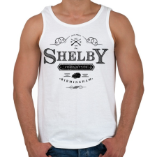 PRINTFASHION Shelby C. ltd - Férfi atléta - Fehér atléta, trikó