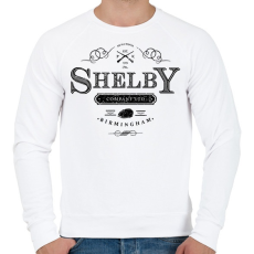 PRINTFASHION Shelby C. ltd - Férfi pulóver - Fehér