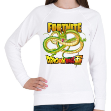 PRINTFASHION Shenron Glider - Fortnite game - Női pulóver - Fehér női pulóver, kardigán