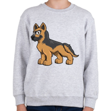 PRINTFASHION Shepherd - Gyerek pulóver - Sport szürke gyerek pulóver, kardigán