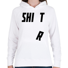 PRINTFASHION SHI T - Női kapucnis pulóver - Fehér