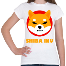 PRINTFASHION Shiba inu 01 - Női póló - Fehér női póló