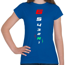 PRINTFASHION Shifter - Női póló - Királykék női póló