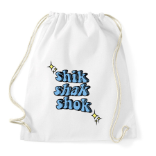 PRINTFASHION Shik Shak Shok - Sportzsák, Tornazsák - Fehér tornazsák