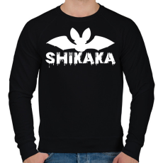 PRINTFASHION Shikaka - Férfi pulóver - Fekete
