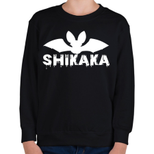 PRINTFASHION Shikaka - Gyerek pulóver - Fekete gyerek pulóver, kardigán