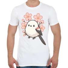 PRINTFASHION Shima Enaga - Férfi póló - Fehér férfi póló