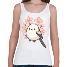 PRINTFASHION Shima Enaga - Női atléta - Fehér női trikó