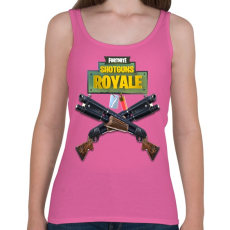 PRINTFASHION Shotguns Fortnite  - Női atléta - Rózsaszín