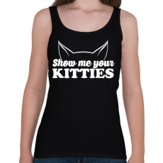 PRINTFASHION Show me - Női atléta - Fekete