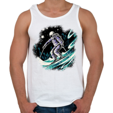 PRINTFASHION Síelő - Férfi atléta - Fehér