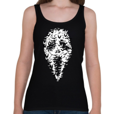 PRINTFASHION Sikoly denevérek - Női atléta - Fekete