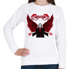 PRINTFASHION Sikoly - Gerappa - Női pulóver - Fehér