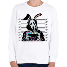 PRINTFASHION Sikoly húsvét - Gyerek pulóver - Fehér gyerek pulóver, kardigán