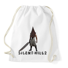 PRINTFASHION Silent hill 2 pyramid head - Sportzsák, Tornazsák - Fehér tornazsák