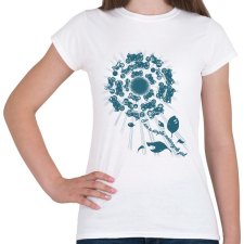 PRINTFASHION SIMPLE - Női póló - Fehér női póló