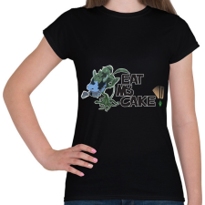 PRINTFASHION sims.cowplant - Női póló - Fekete női póló