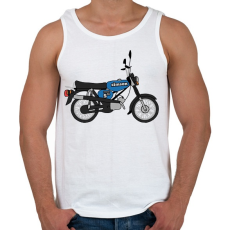 PRINTFASHION Simson  - Férfi atléta - Fehér