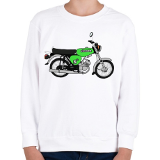 PRINTFASHION Simson  - Gyerek pulóver - Fehér
