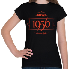PRINTFASHION since-1956-red-black - Női póló - Fekete