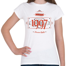 PRINTFASHION since-1997-red-black - Női póló - Fehér