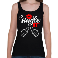 PRINTFASHION Single AF - Női atléta - Fekete