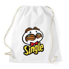 PRINTFASHION Single - Sportzsák, Tornazsák - Fehér tornazsák