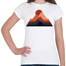 PRINTFASHION Sivatag 2 - Női póló - Fehér