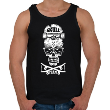 PRINTFASHION Skate team - Férfi atléta - Fekete atléta, trikó